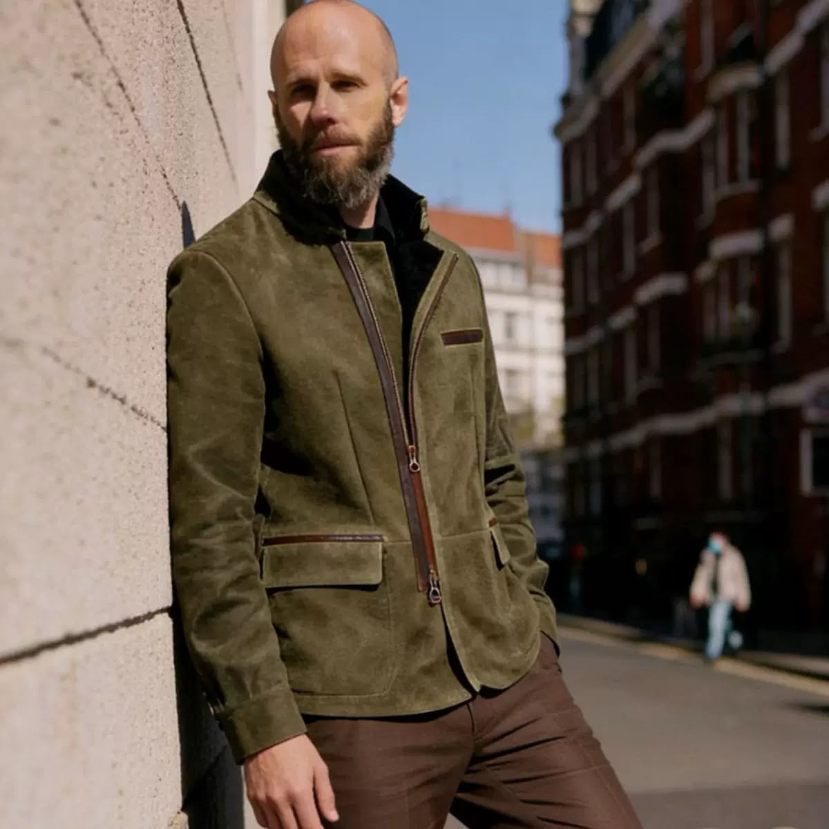 Harlan Suede Field Jacket