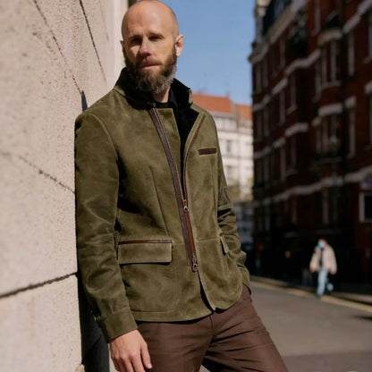 Harlan Suede Field Jacket