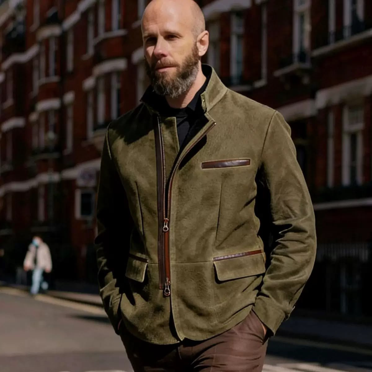 Harlan Suede Field Jacket