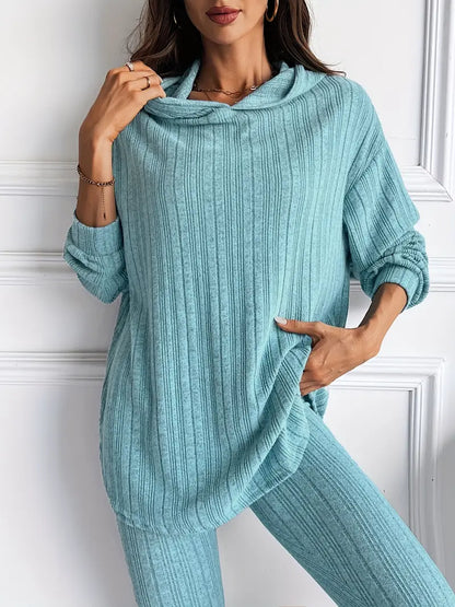 Tessa Ribbed Knit Lounge Set