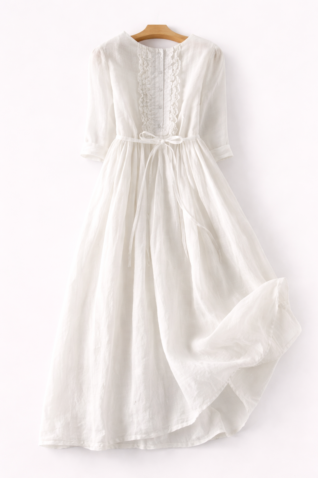 Willow Linen Comfort Dress