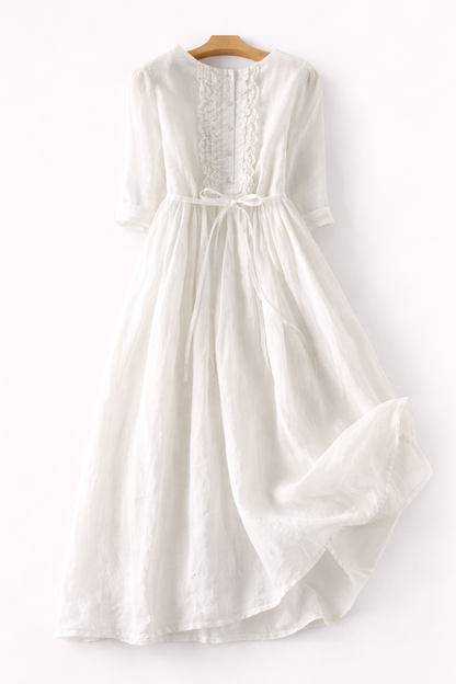 Willow Linen Comfort Dress