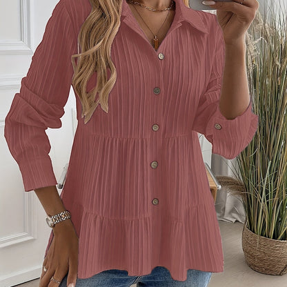 Elora Button Shirt