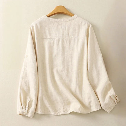 Mae Linen Blouse