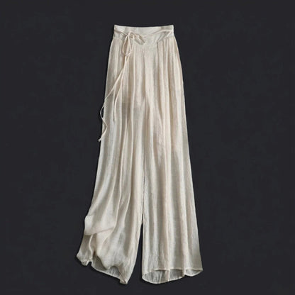 Elia Flowy Linen Trousers