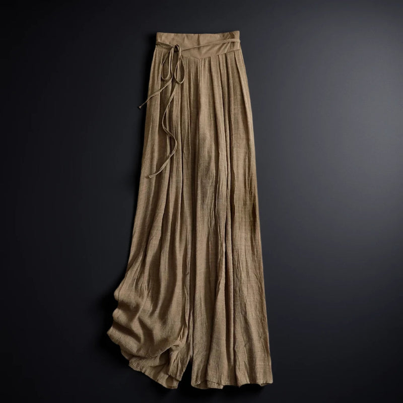 Elia Flowy Linen Trousers