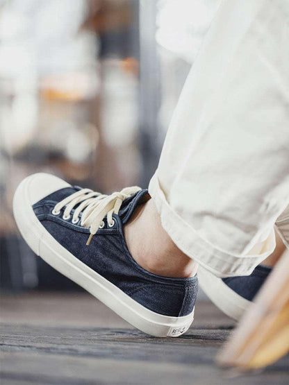 Nolan Retro Denim Sneakers