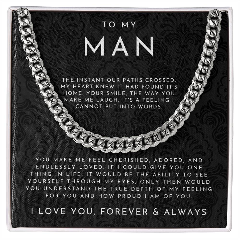 Everlight To My Man Necklace Gift