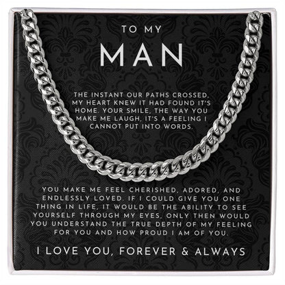 Everlight To My Man Necklace Gift