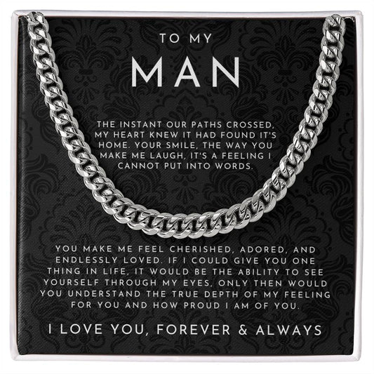 Everlight To My Man Necklace Gift