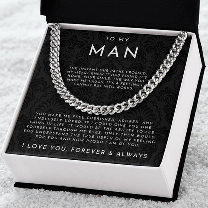 Everlight To My Man Necklace Gift