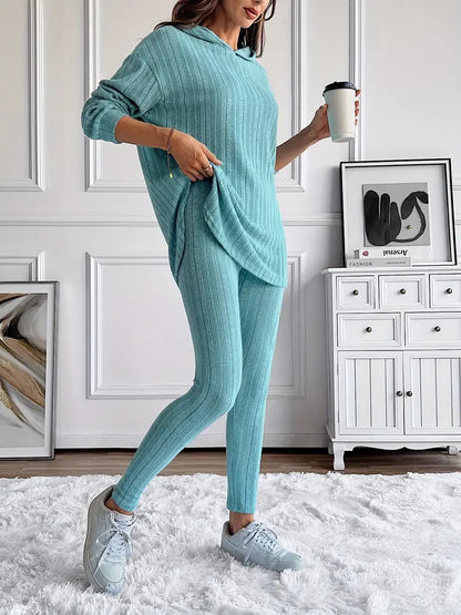 Tessa Ribbed Knit Lounge Set