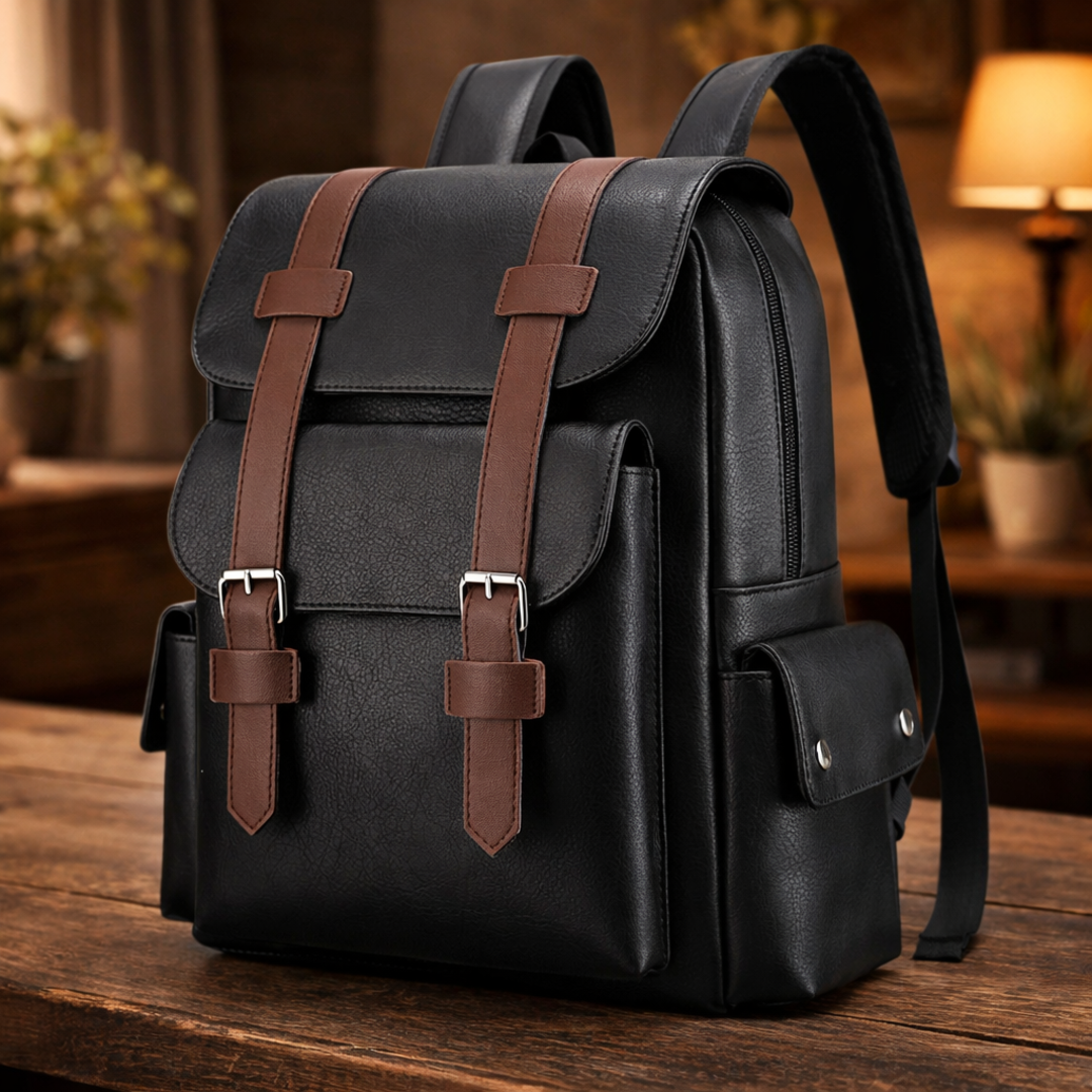 Bennett Leather Backpack
