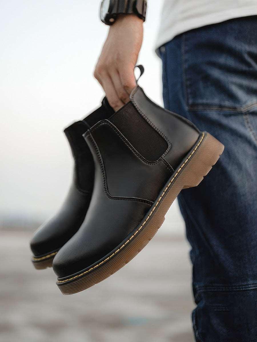 Rowan Gloss Chelsea Boots