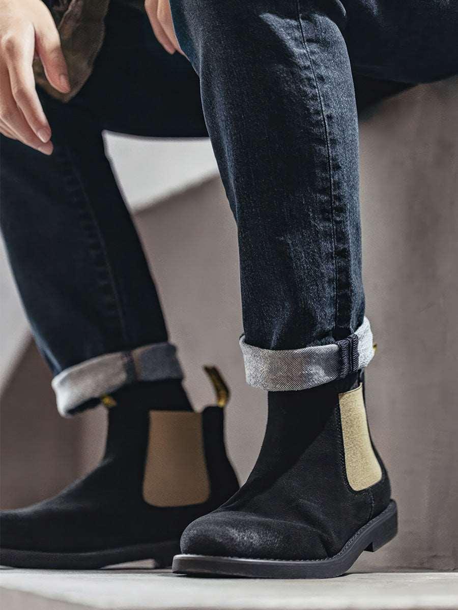 British Retro Chelsea Boots