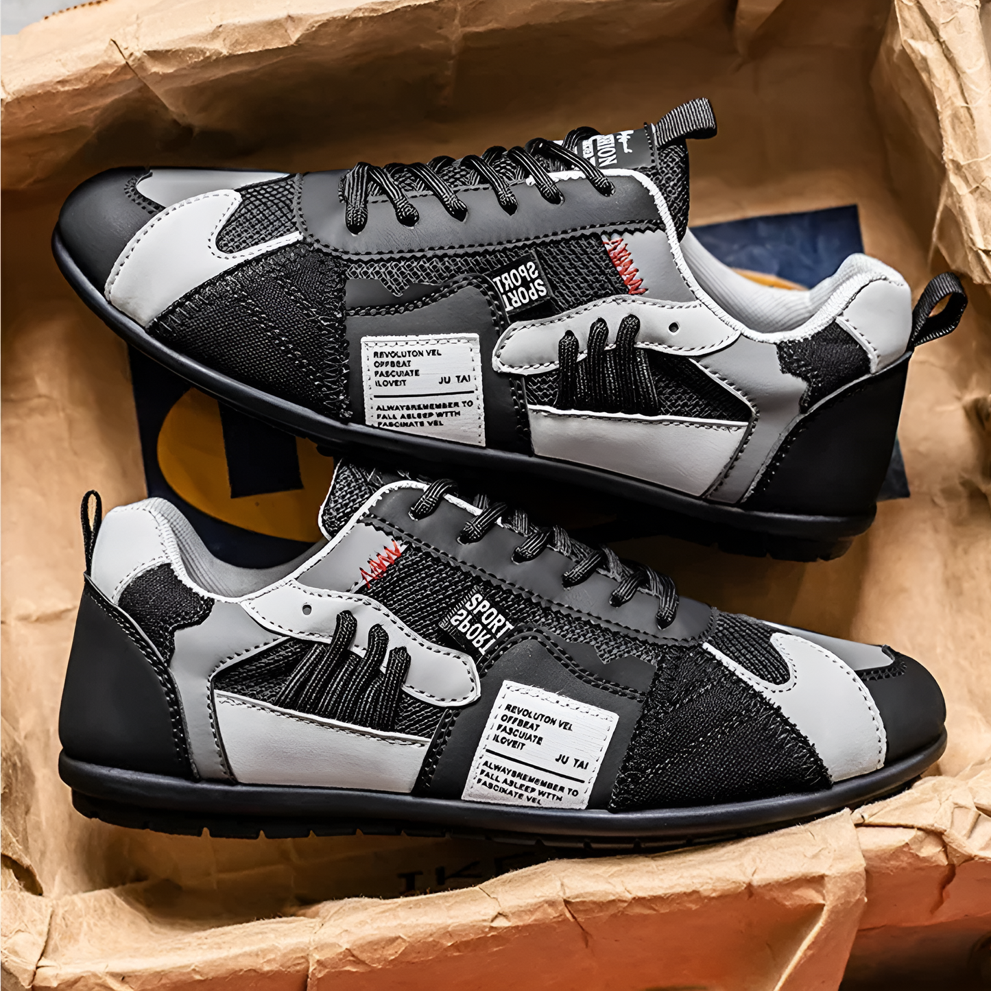 Axel Colour Block Street Trainer