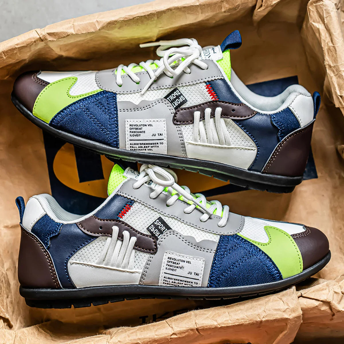 Axel Colour Block Street Trainer