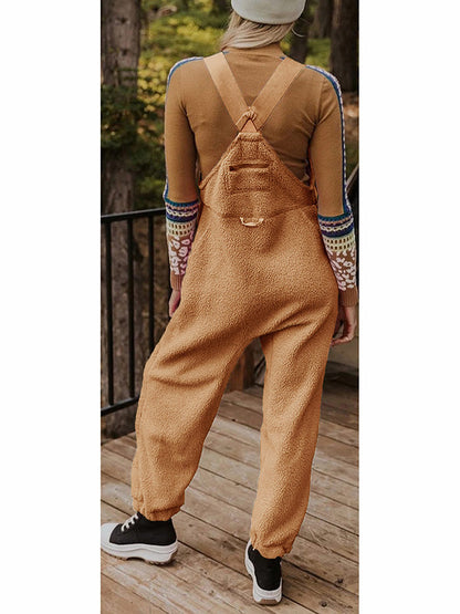 Lark Fleece Utility Overalls