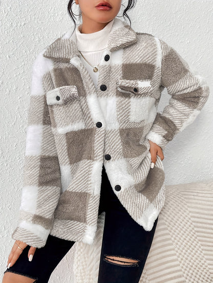 Elegant Knitted Winter Jacket
