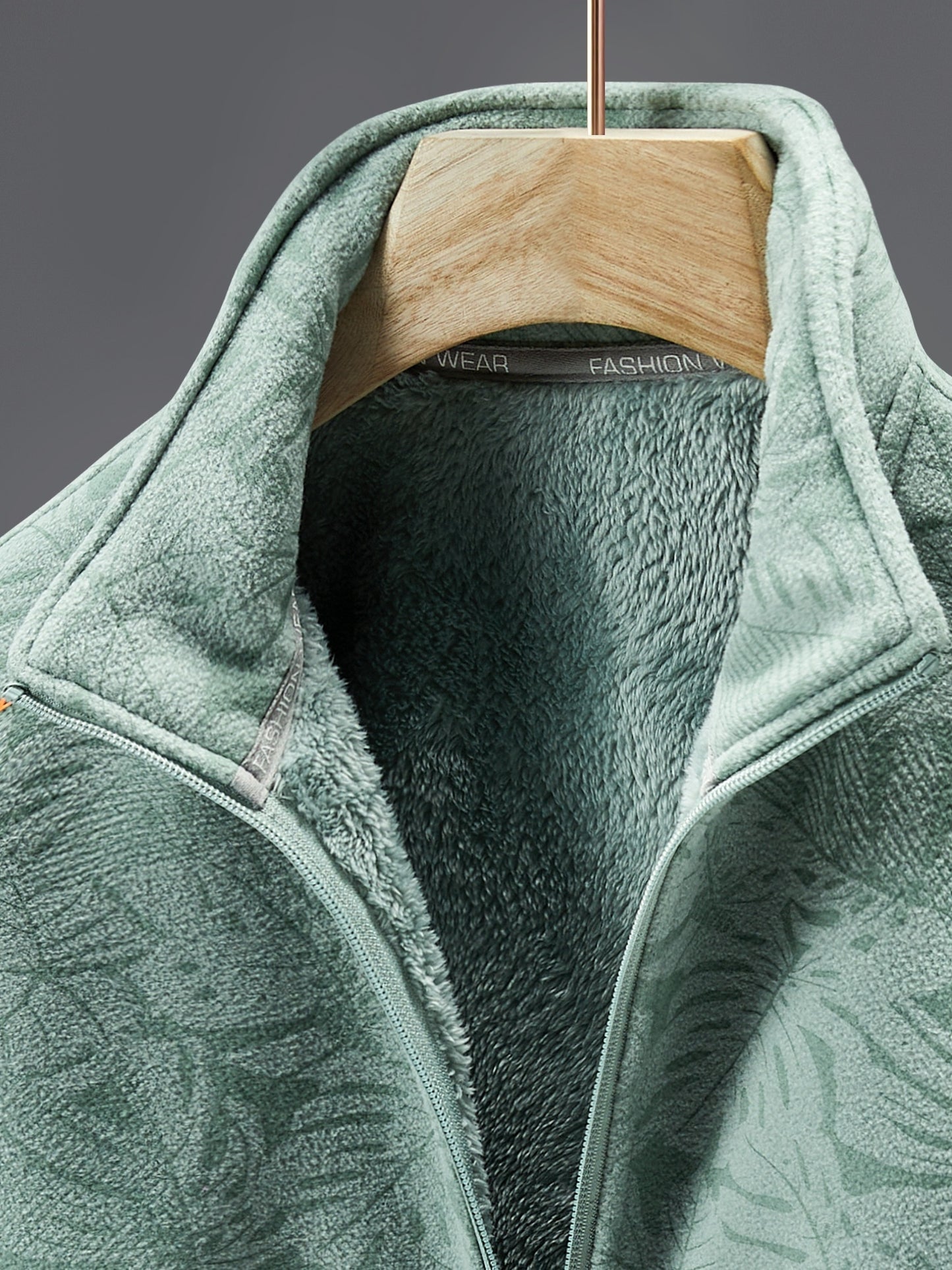 Ember Fleece Mock-Neck Jacket