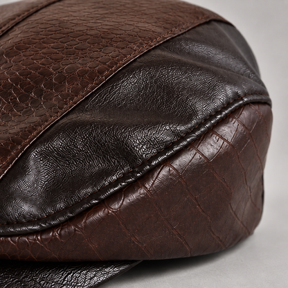 Harrison Leather Cap