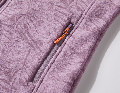 Ember Fleece Mock-Neck Jacket