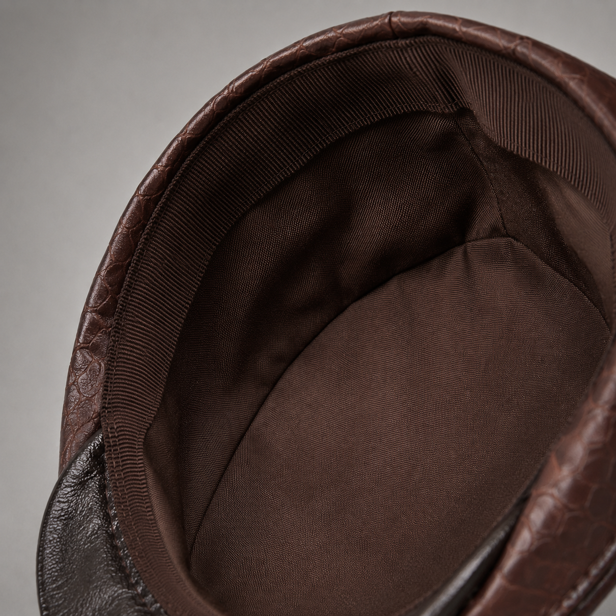 Harrison Leather Cap