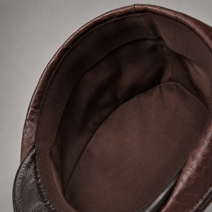 Harrison Leather Cap