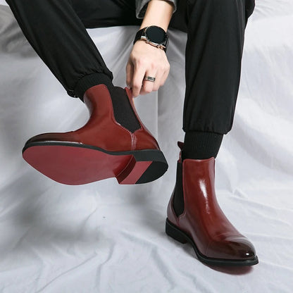 Dario Leather Chelsea Boots