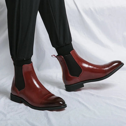Dario Leather Chelsea Boots