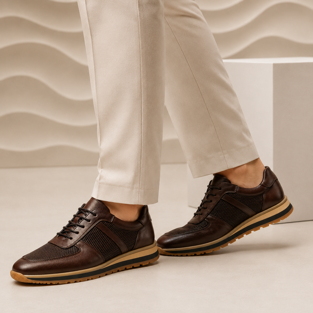 Alessio Cowhide Sneakers