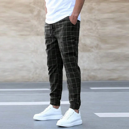 Colton Checkered Joggers