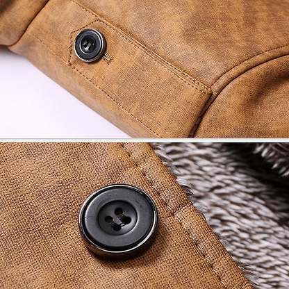 Charlie Suede Overcoat