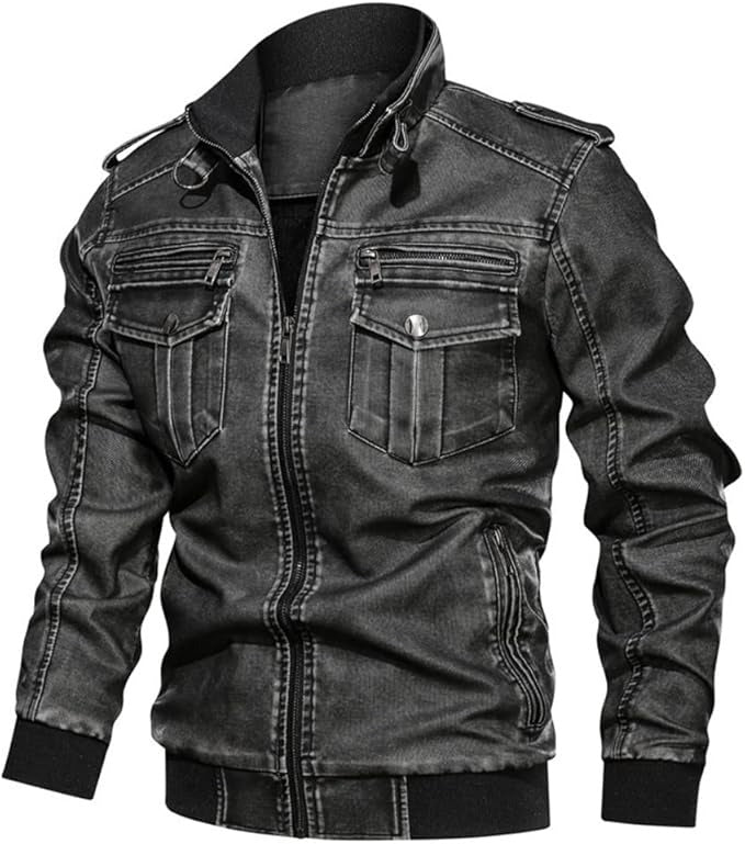 Dawson Leather Motorcycle Jacket