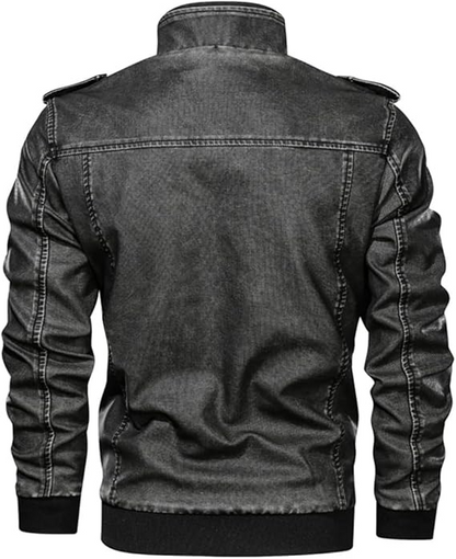 Dawson Leather Motorcycle Jacket