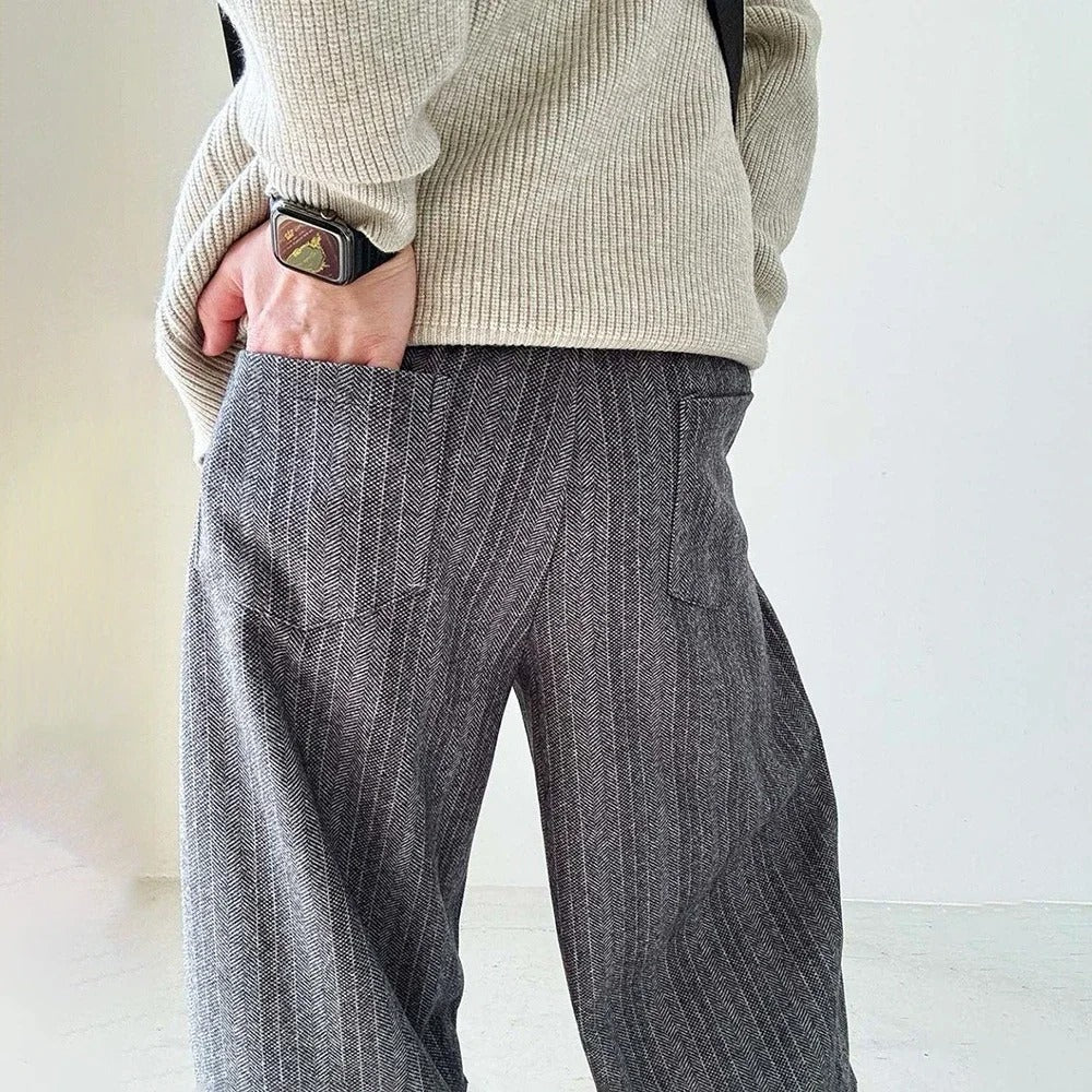 Keaton Wide-Leg Trousers