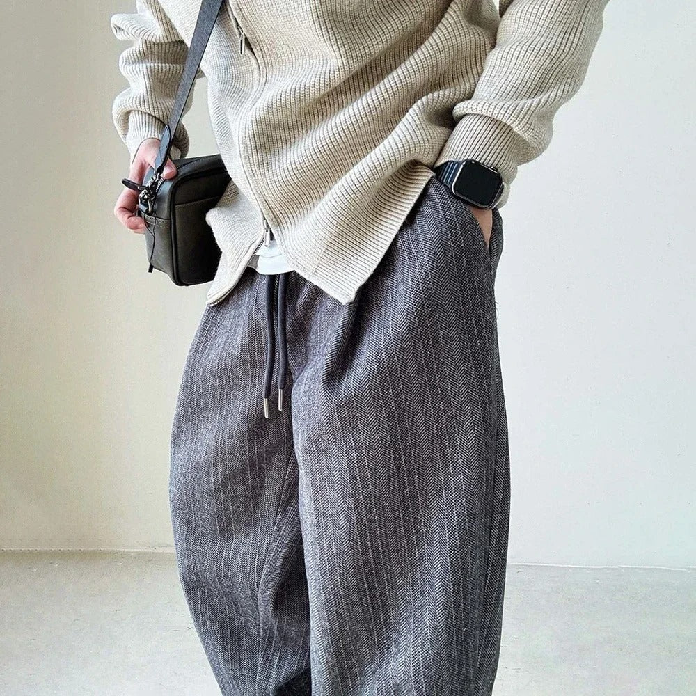 Keaton Wide-Leg Trousers