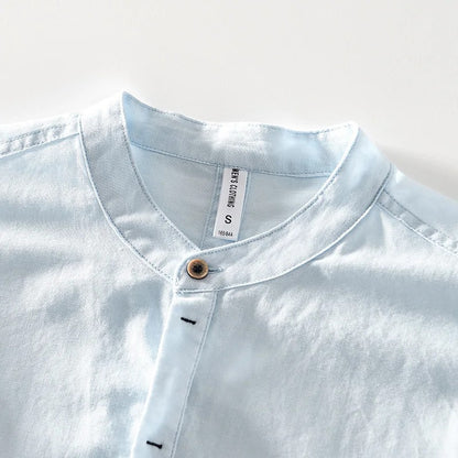 Dario Casual Grandad Shirt