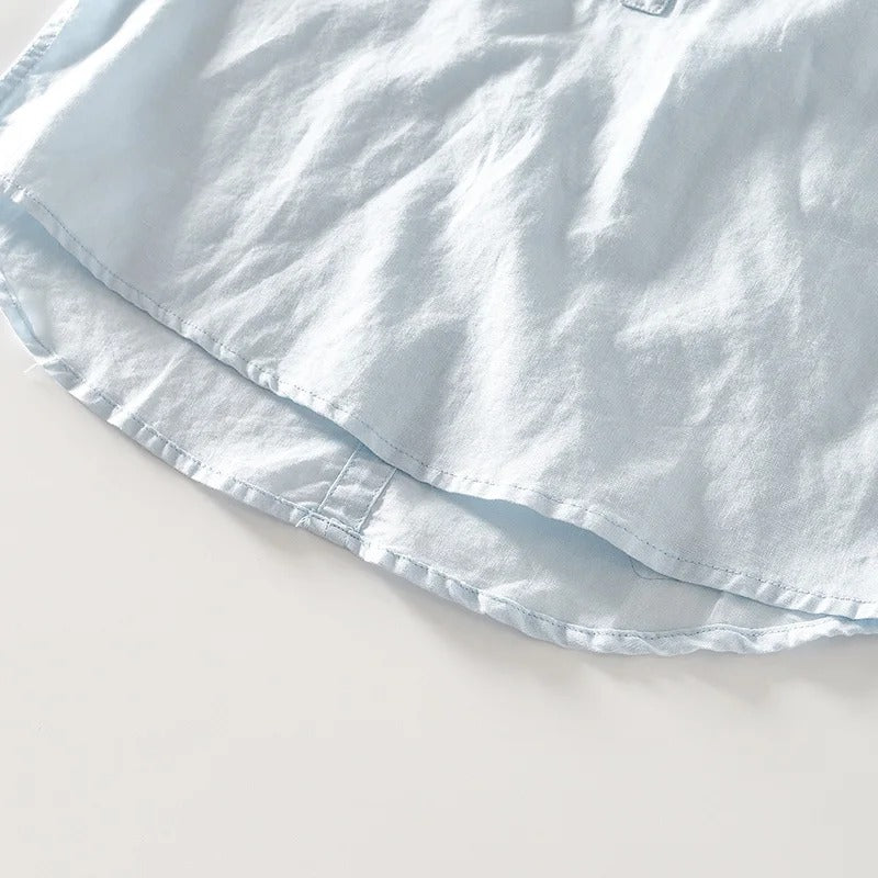 Dario Casual Grandad Shirt