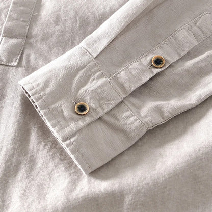 Dario Casual Grandad Shirt