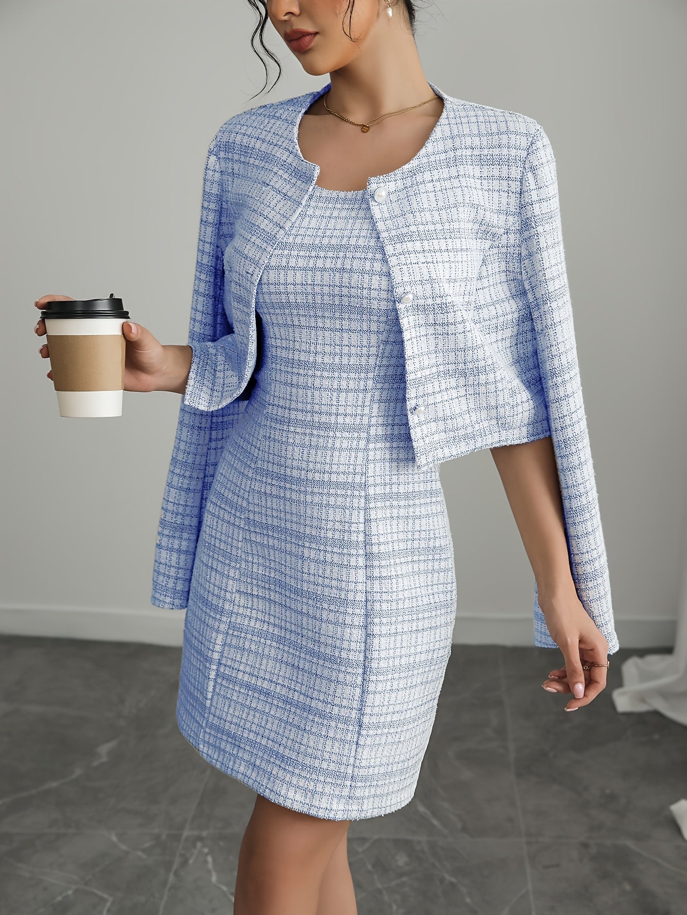 Celine Blazer Stripes Set