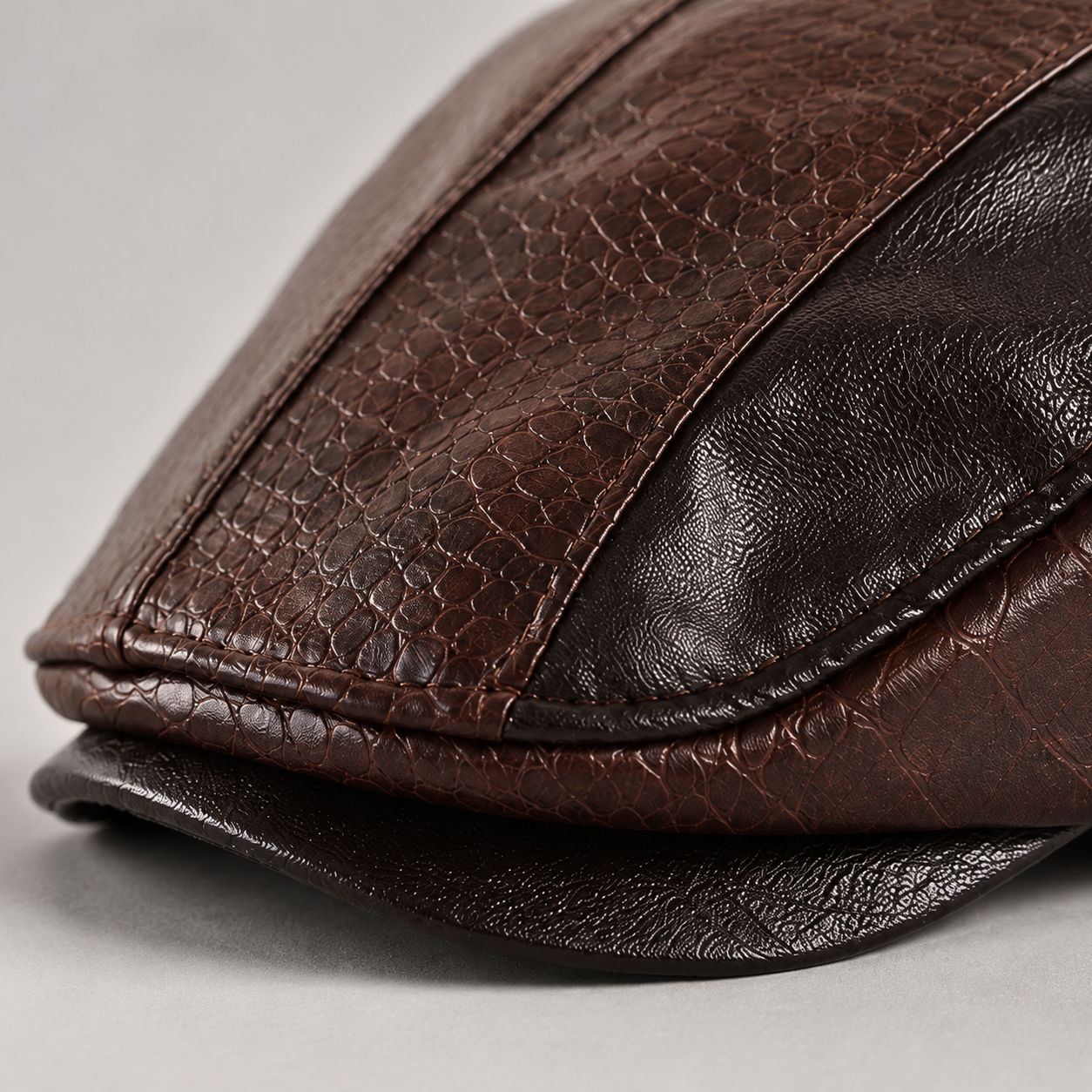 Harrison Leather Cap