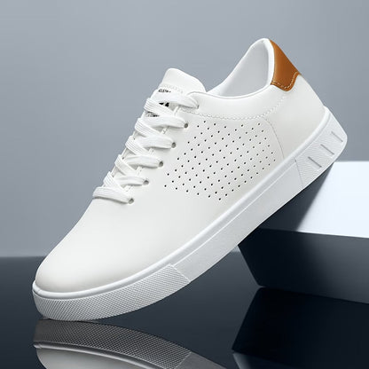 Stanford Perforated Leather Trainers