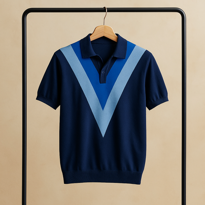 Riviera V Knit Polo