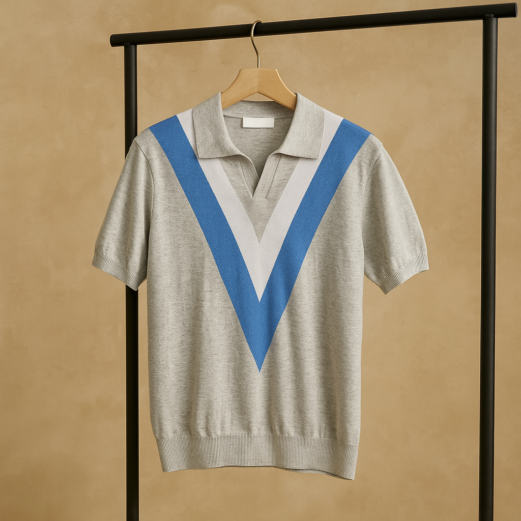 Riviera V Knit Polo