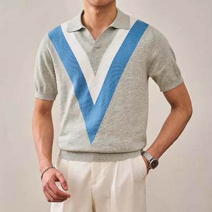 Riviera V Knit Polo