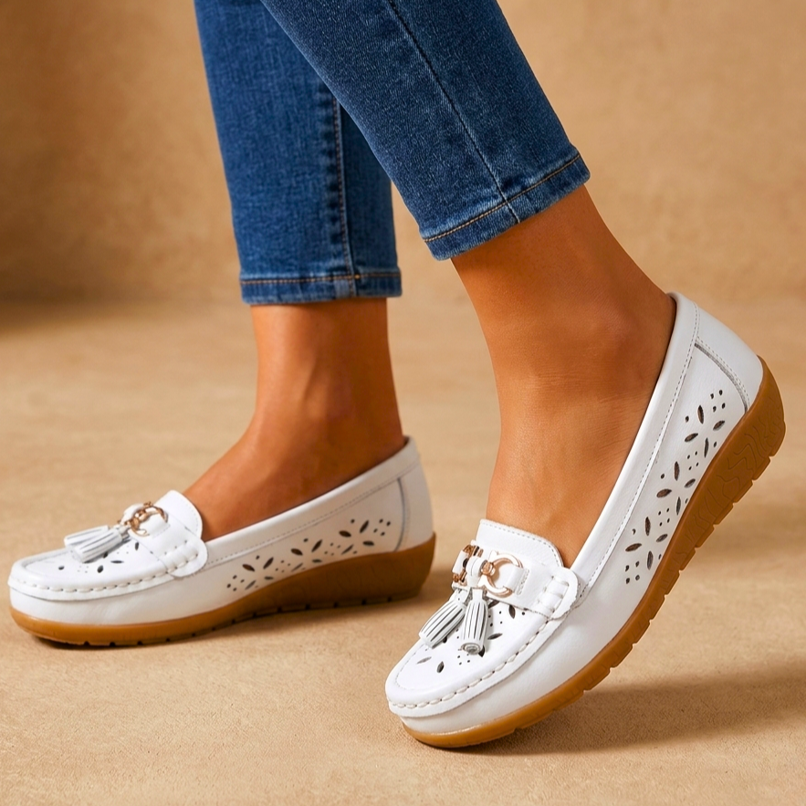Seren Cutout Tassel Loafer