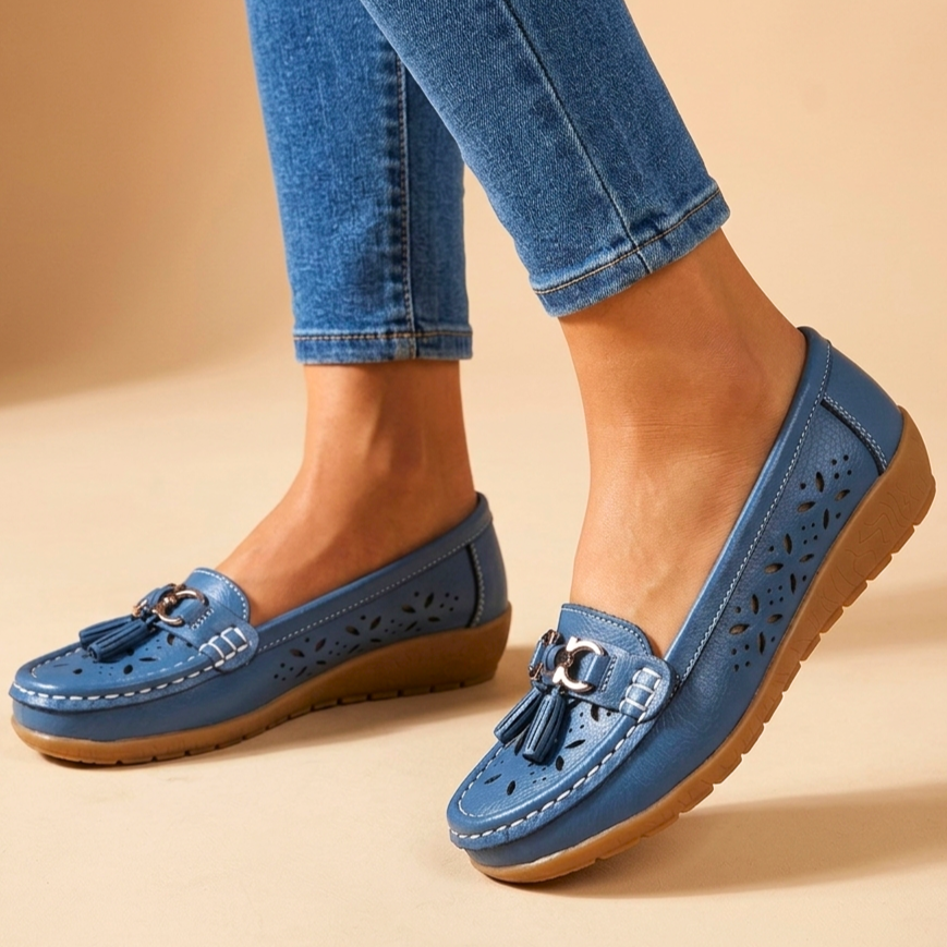 Seren Cutout Tassel Loafer