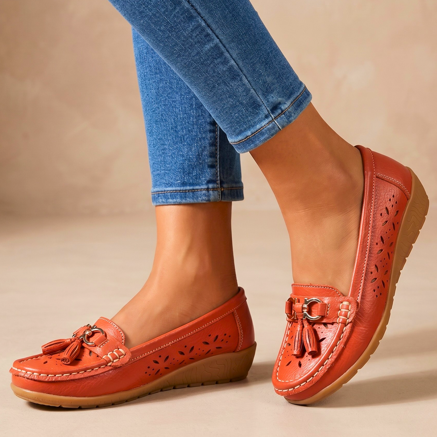 Seren Cutout Tassel Loafer