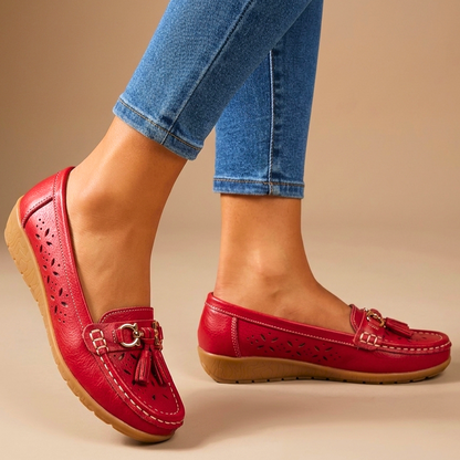 Seren Cutout Tassel Loafer